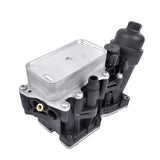 Engine Oil Filter Housing & Cooler 11428507697 Replacement for For BMW N47 N57 F10 F15 F20 F25 F30 2010-2019 - #02011-91400