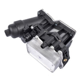Engine Oil Filter Housing & Cooler 11428507697 Replacement for For BMW N47 N57 F10 F15 F20 F25 F30 2010-2019 - #02011-91400
