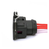 3 Pin 443906233 Knock Sensor Speedmeter Hall Sensor Prewired Connector Plug For Audi VW SKODA