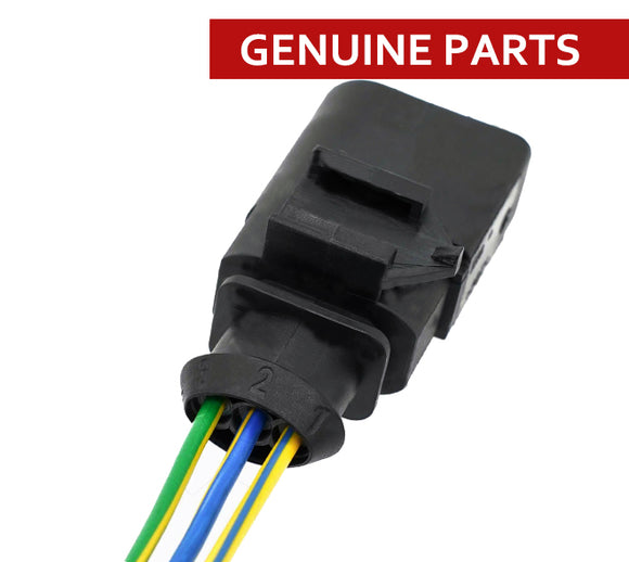 3 Pin Male Prewired Pigtail Connector Plug 1J0973803 For Audi VW SKODA
