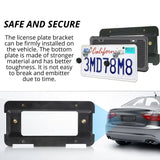 Rear License Plate Holder Compatible for BMW 2005-2023 1 2 3 4 5 6 X Series 02-19 Mini Cooper TOYOTA Supra License Plate Bracket Frame Mount Car Accessories Part E46 E60 E90 F10 F30 G20 G21 G30 G31 - #ASSRY-99105