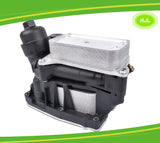 Engine Oil Filter Housing & Cooler 11428507697 Replacement for For BMW N47 N57 F10 F15 F20 F25 F30 2010-2019 - #02011-91400