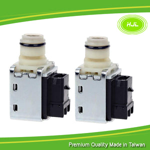 4L60E 2 PCS Transmission Shift Solenoid Valve Set For GM Chevy Buick 24230298