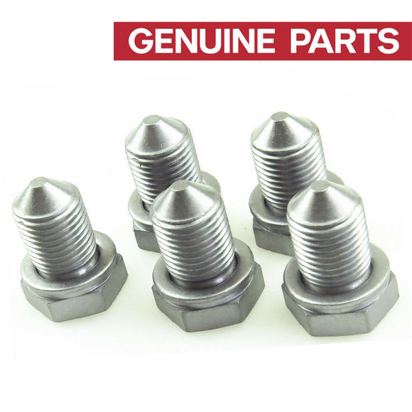 Genuine 5xOil Pan Oil Drain Bolt Fit VW Golf Jetta Passat Audi Q5 A6 N90813202 - #HJ-24012-SCW
