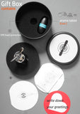 Air Freshener Car Solid Air Purifier Aroma Propeller Shape Deco+Gift box-Silver - #ASSRY-70814