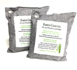 2 x Natural Charcoal Air Purifying Bags Odor Absorber 200gx1 and 300gx1 - #ASSRY-71100