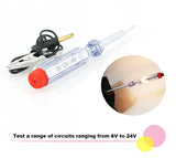 6/12/24V Car Voltage Circuit Tester System Long Probe Continuity Test Light Pen - #FUSEO-70170