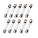 50pcs 10 Values 6x30mm 250V Glass Fuses Fast-Blow 0.5A 1A 2A 3A 5A 6A 8A 10A 15A 30A - #FUSEO-81810