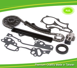 Timing Chain Kit Fit 85-95 Toyota Pickup 4Runner 22R 1HD Metal Rail 22RE 22REC  - #HJ-05110-B