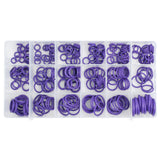 270 PCS O Rings Round Rubber Seal Universal Assortment Kit Plumbing Air Auto - #ORING-00270