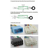 21 PCS Auto Terminals Removal Tool Set Car Electrical Wiring Crimp Connector - #TOKIT-99821