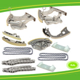 Timing Chain Kit For AUDI A6(C7) A7 A8 Q5 Q7 S4 S5 VW TOUAREG 3.0T V6 2012-16 - #HJ-01016-A