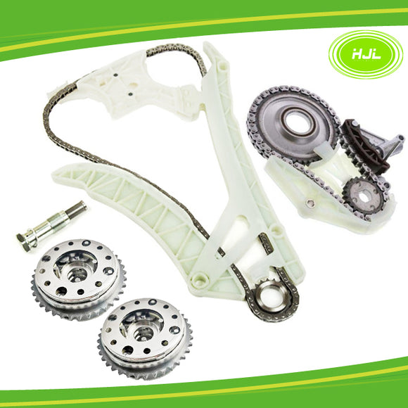 Timing Chain Kit w/Oil Pump Drive Chain Set For BMW N20 N26 2.0L+2 VVT Gears - #HJ-02226-FV