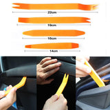 12 Pcs Plastic Car Radio Door Clip Panel Trim Dash Audio Removal Pry Kit Tool Set - #TOKIT-99812