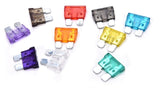 100 Pcs Auto Car Truck Standard Blade Fuse Assortment 5A / 7.5A / 10A / 15A / 20A / 30A - #FUSEO-61300