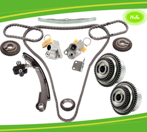 Timing Chain Kit For Nissan Altima Quest 3.5L VQ35DE+2 Camshaft VVT 04-08 - #HJ-49155-V